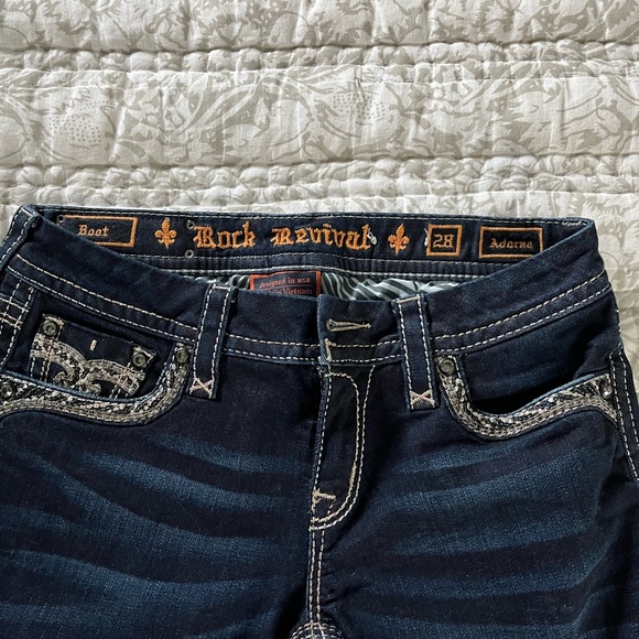 Rock Revival. Size 28x34. Bootcut. Brand new, barely worn. Bought from Buckle - Picture 3 of 5